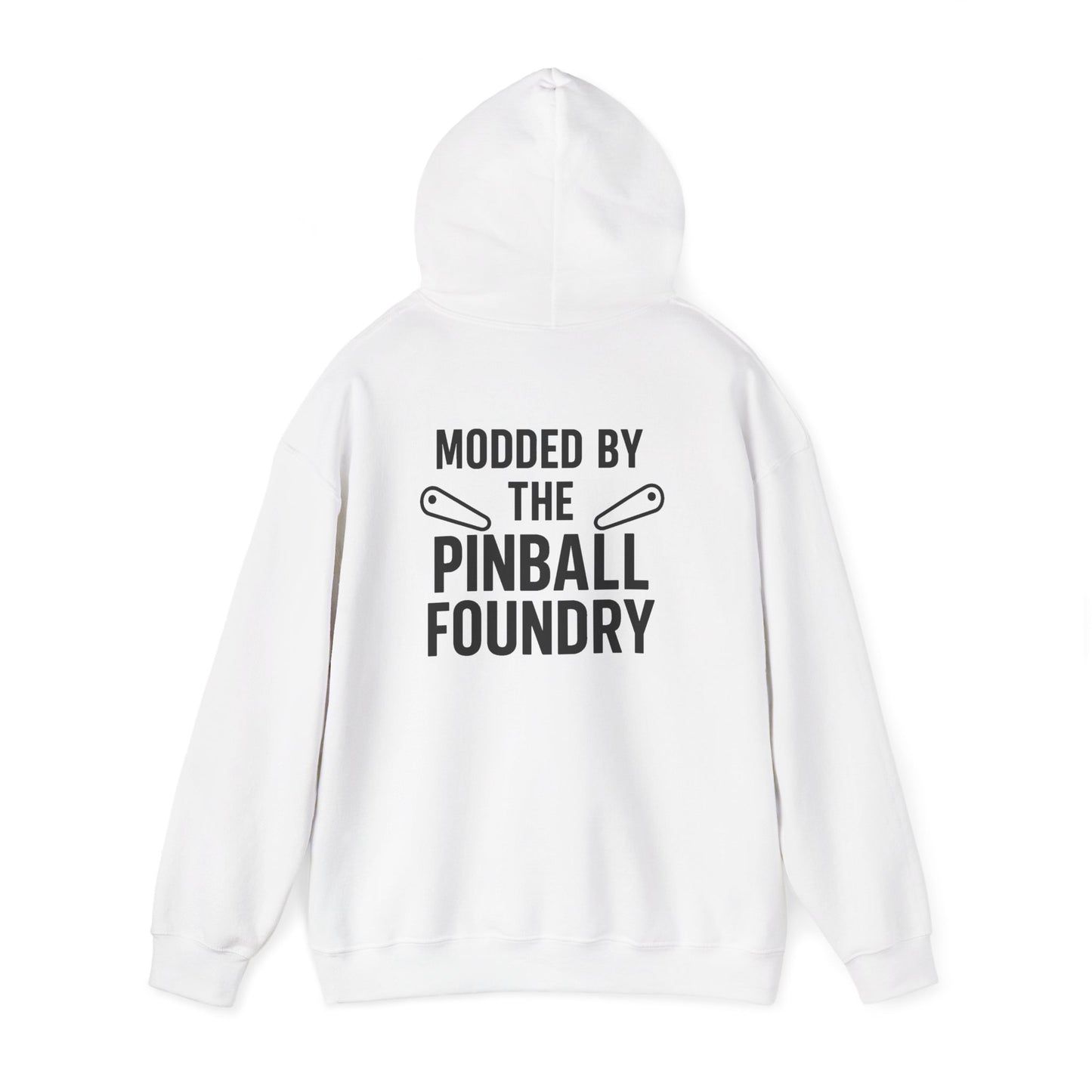 The Pinball Foundry Hoodie, Gaming Sweatshirt, Unisex Hooded Sweatshirt, Perfect Gift for Gamers, Casual Wear, Arcade Lover Apparel