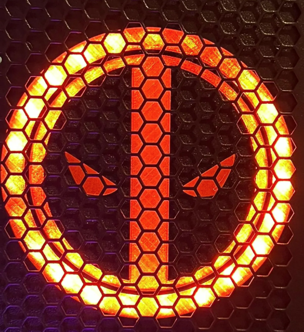 Deadpool LED speaker diffuser