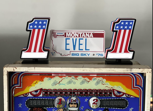 Evel Knievel Topper – Bally Pinball Tribute Mod