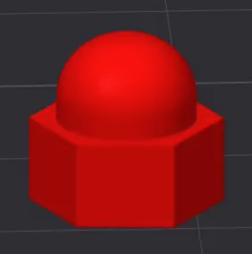 Colorful Pinball Acorn Nut/Post Cap (25-pk)