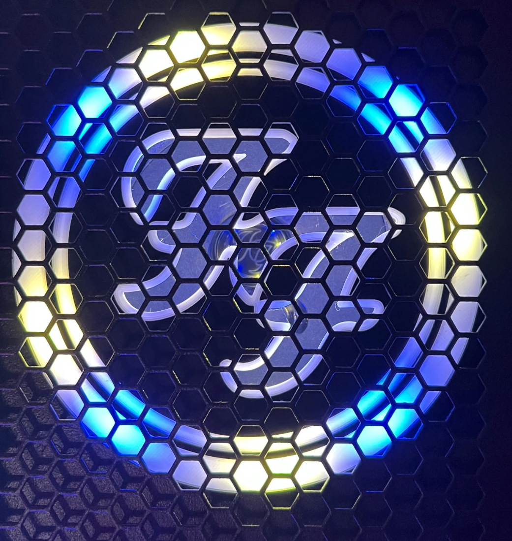Foo Fighters LED speaker diffuser for Stern pinball