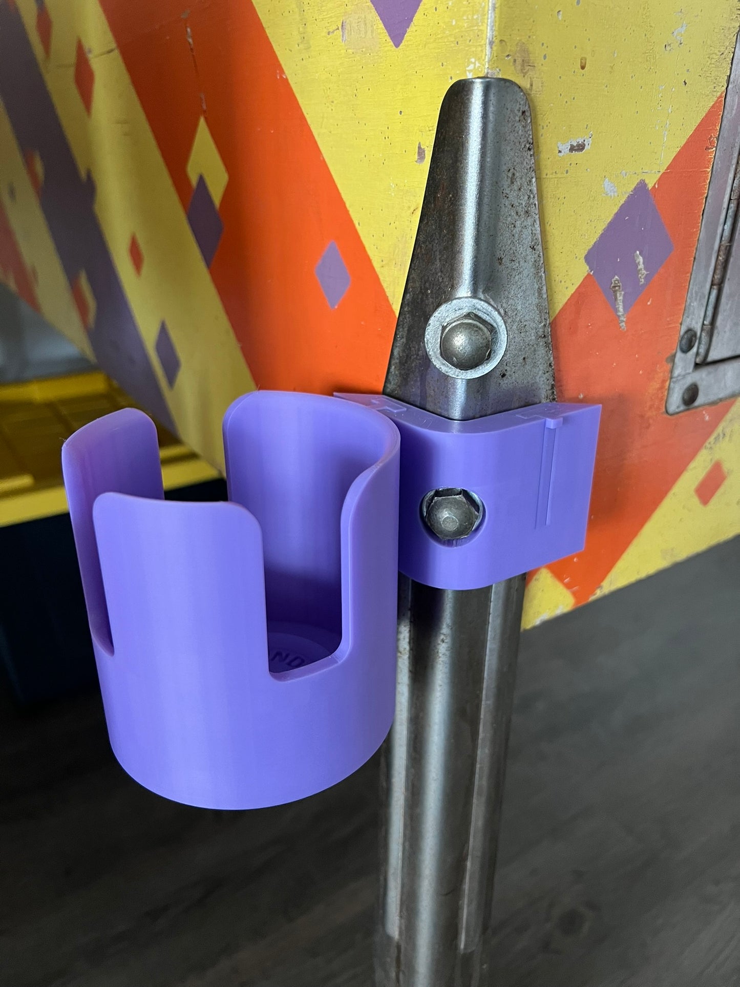 Modular-Design Pinball Cup/Drink Holder