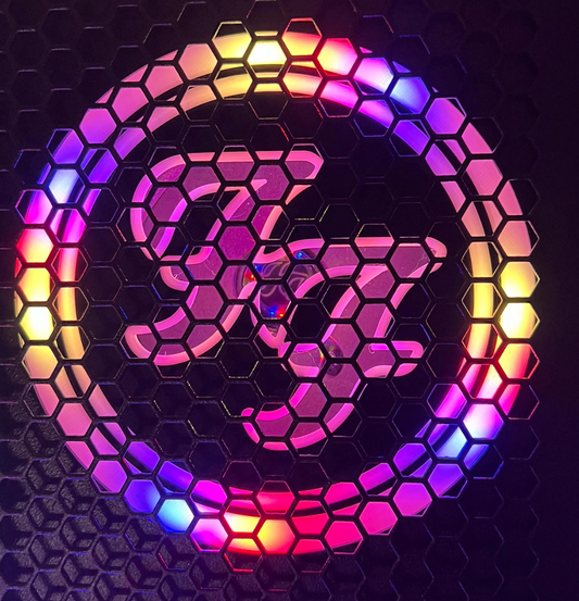 Foo Fighters LED speaker diffuser for Stern pinball