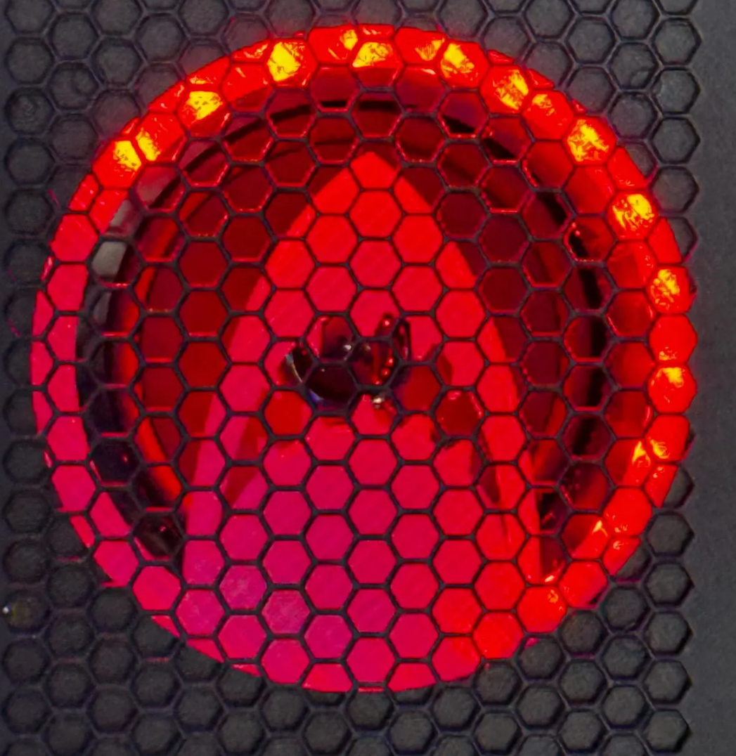 Jaws-themed LED speaker diffuser for Stern pinball