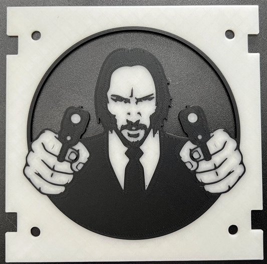 John Wick LED speaker diffuser for Stern pinball