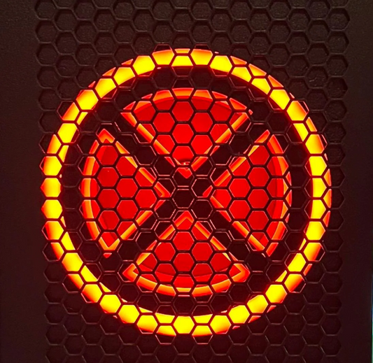 X-Men LED speaker diffuser for Stern pinball