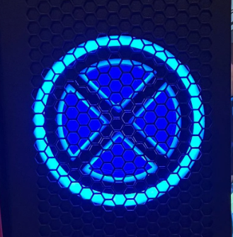 X-Men LED speaker diffuser for Stern pinball