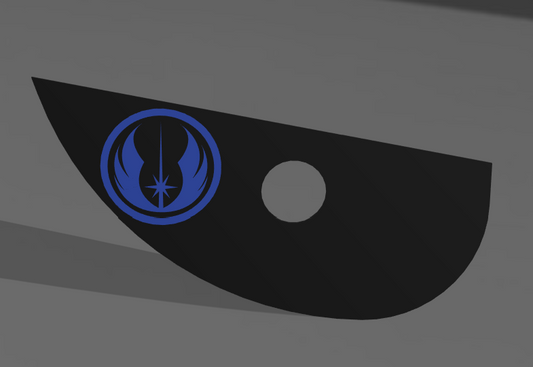 Star Wars Flipper Button Cabinet Protector Panel – Jedi Rebel Order Edition