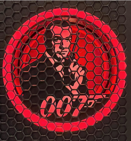 James Bond LED speaker diffuser for Stern pinball