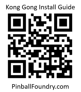 The Kong Gong Mod V2- Custom 3D Upgrade for Stern King Kong Pinball