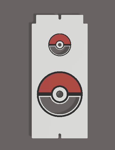 Spike 3 Pokemon Speaker Accent Panel